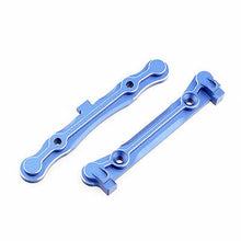 Load image into Gallery viewer, GDS RACING Alloy Rear Hing Pin Brace Set Blue for Team Losi 5ive T