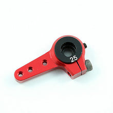 Load image into Gallery viewer, GDS Racing 25T M2 Universal Angle Adjustable Alloy Servo Horn/Arm Red RC Crawler