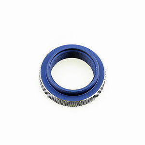 GDS RACING  Alloy Shock Spring Adjust Ring Blue Set for Traxxas X-MAXX 1/5