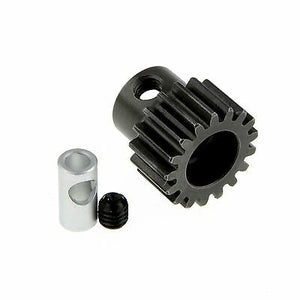 GDS Racing M0.8 17T Steel Pinion Gear for RC Car 1/8"(3.175mm) and 5mm Shaft