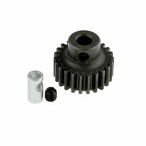 GDS Racing M0.8 23T Steel Pinion Gear for RC Car 1/8"(3.175mm) and 5mm Shaft