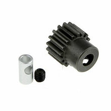 Load image into Gallery viewer, GDS Racing M0.8 16T Steel Pinion Gear for RC Car 1/8&quot;(3.175mm) and 5mm Shaft