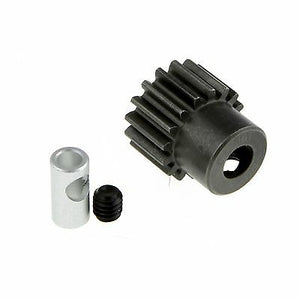 GDS Racing M0.8 16T Steel Pinion Gear for RC Car 1/8"(3.175mm) and 5mm Shaft