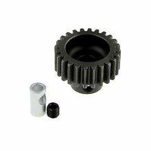 Load image into Gallery viewer, GDS Racing M0.8 24T Steel Pinion Gear for RC Car 1/8&quot;(3.175mm) and 5mm Shaft