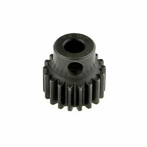GDS Racing M0.8 18T Steel Pinion Gear for RC Car 1/8"(3.175mm) and 5mm Shaft