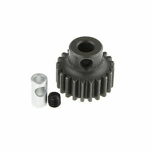GDS Racing 21T 32P Steel Pinion Gear for RC Car 1/8"(3.175mm) and 5mm Shaft, RC model