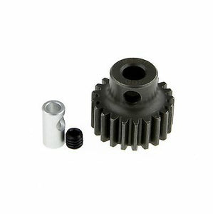 GDS Racing M0.8 21T Steel Pinion Gear for RC Car 1/8"(3.175mm) and 5mm Shaft