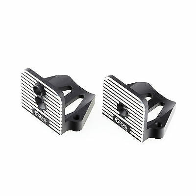 GDS Racing Motor Mount Set Black for RC Monster Truck Traxxas X-MAXX 1/5