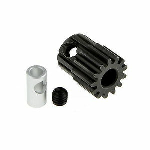 GDS Racing M0.8 13T Steel Pinion Gear for RC Car 1/8"(3.175mm) and 5mm Shaft