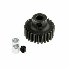 Load image into Gallery viewer, GDS Racing M0.8 25T Steel Pinion Gear for RC Car 1/8&quot;(3.175mm) and 5mm Shaft
