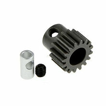Load image into Gallery viewer, GDS Racing M0.8 16T Steel Pinion Gear for RC Car 1/8&quot;(3.175mm) and 5mm Shaft