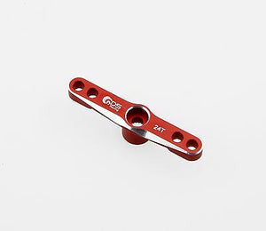 GDS Racing Universal Alloy Servo Horn Servo Arm 24T Hitec Red