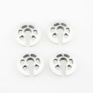 GDS RACING CNC Machined Alloy Shock Mounts 4pcs Silver For Traxxas X-maxx 1/5