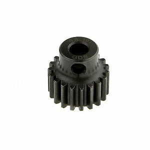GDS Racing M0.8 19T Steel Pinion Gear for RC Car 1/8"(3.175mm) and 5mm Shaft