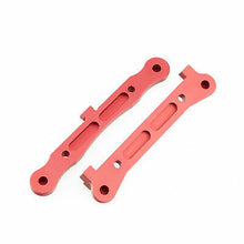 Load image into Gallery viewer, GDS RACING Alloy Rear Hing Pin Brace Set Red for Team Losi 5ive T