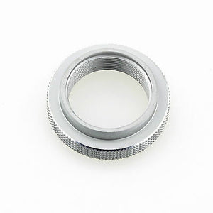 GDS RACING  Alloy Shock Spring Adjust Ring Silver Set for Traxxas X-MAXX 1/5