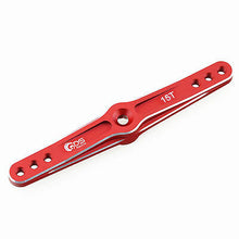 Load image into Gallery viewer, GDS Racing 15T Alloy Servo Arm Red for HPI Baja 5B 5T Losi 5T DBXL Rcmk XCR