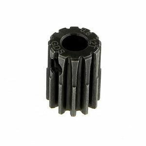 GDS Racing M0.8 12T Steel Pinion Gear for RC Car 1/8"(3.175mm) and 5mm Shaft