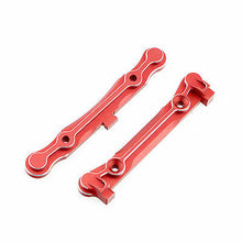 Load image into Gallery viewer, GDS RACING Alloy Rear Hing Pin Brace Set Red for Team Losi 5ive T