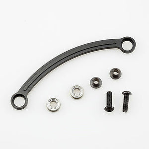 GDS RACING Alloy Steering Brace Black for Team Losi 5ive T