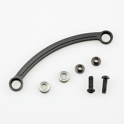 GDS RACING Alloy Steering Brace Black for Team Losi 5ive T