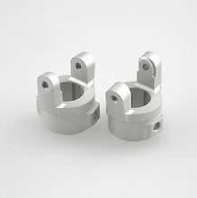 Load image into Gallery viewer, GDS Racing 8-Degree Alloy C Hub Carrier Silver for Axial SCX10 RC Crawler