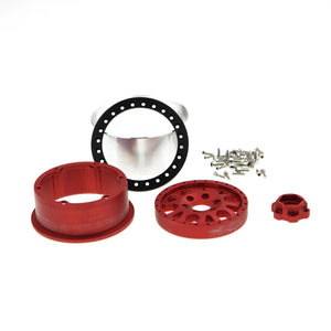 GDS Racing Four 2.2"  Alloy Beadlock Wheel Rim 35mm Wide for RC Model #110
