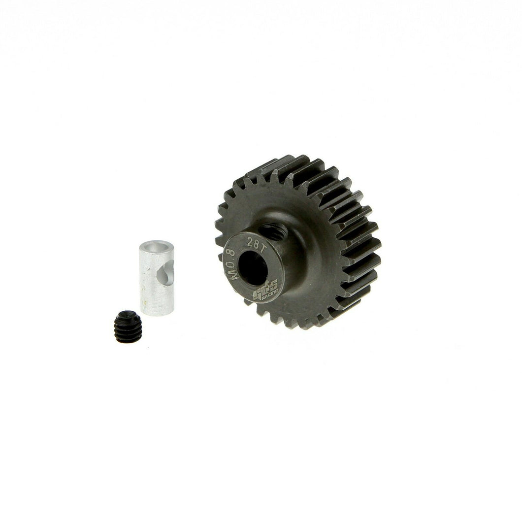 GDS Racing M0.8 28T Pinion Gear Steel for RC Car 1/8