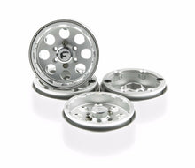 Load image into Gallery viewer, GDS Racing Four 1.9&quot; Silver Alloy Beadlock Wheel Rim Wide 1&quot; for RC Model #093SL