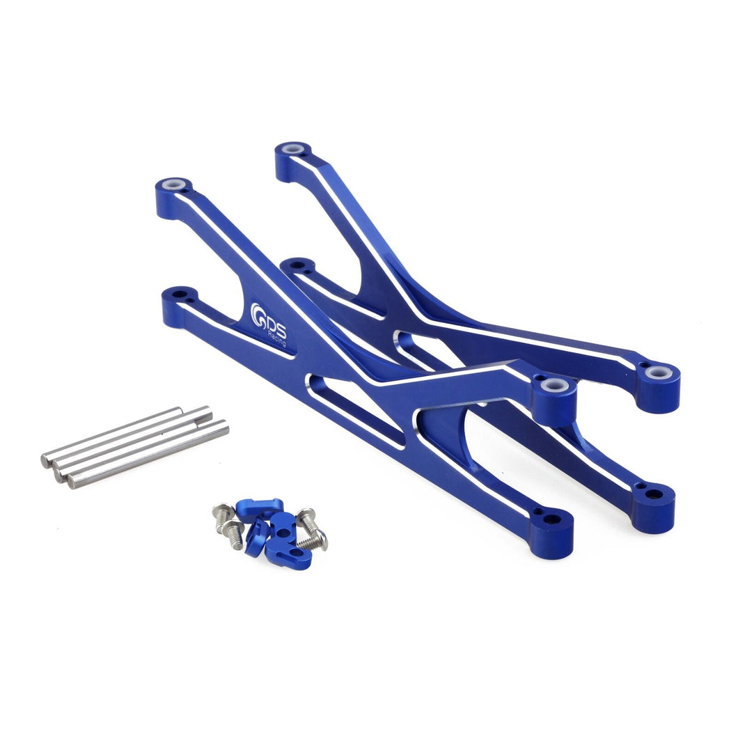 GDS Racing Alloy Front/Rear Upper Suspension Arm Blue 2pc for Traxxas X-MAXX RC
