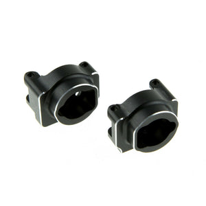 GDS Racing Aluminum Rear Axle Portal Drive 1Pair for Traxxas TRX-4 Shock Black