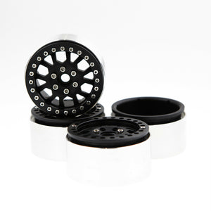 GDS Racing Four 2.2"  Alloy Beadlock Wheel Rim 35mm Wide for RC Model #108