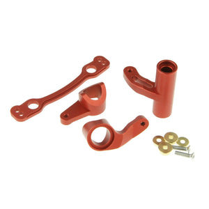 GDS Racing Alloy Steering Assembly for Arrma Kraton Senton/Talion/Typhon Red