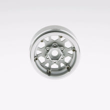 Load image into Gallery viewer, GDS Racing Four 1.9&quot; Silver Alloy Beadlock Wheel Rim Wide 1&quot; for RC Model #097