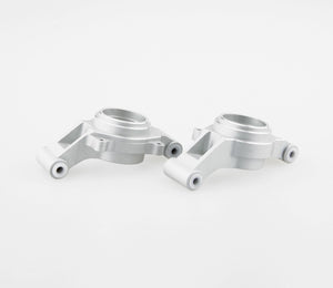GDS Racing Rear Wheel Hub Carriers Silver for Traxxas X-MAXX 1/5 RC Truck (2pc)