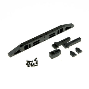 GDS Racing Aluminum CNC Alloy Front Bumper for Traxxas TRX-4 Black