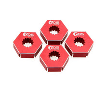 Load image into Gallery viewer, GDS Racing Extend Wheels Hex Hubs Red for Traxxas X-MAXX 1/5 RC Truck (4pc)