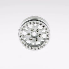 Load image into Gallery viewer, GDS Racing Four 1.9&quot; Silver Alloy Beadlock Wheel Rim Wide 1&quot; for RC Model #097