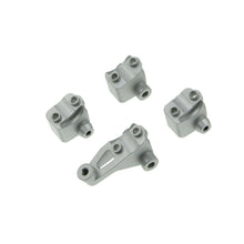 Load image into Gallery viewer, GDS Racing CNC Alloy Front&amp;Rear Lower Link Shock Mount  For Traxxas Trx-4 Silver
