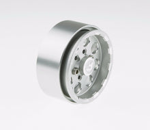 Load image into Gallery viewer, GDS Racing Four 1.9&quot; Silver Alloy Beadlock Wheel Rim Wide 1&quot; for RC Model #093SL