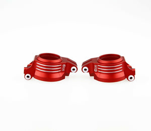 GDS Racing Aluminum C-Hub Red for Traxxas X-MAXX 1/5 RC Truck 1 Pair