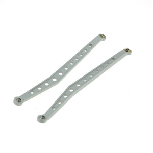 GDS Racing Aluminum Rear Upper Linkage Rod for RC Axial Racing RR10 Silver
