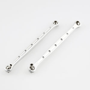 GDS Racing Alloy Tie Rods Silver for Traxxas 1/5 Xmaxx Silver 2 pieces