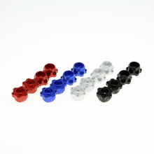 Load image into Gallery viewer, 12mm Hex Hubs Set, 17mm Height, Red for GDS Racing 1.9&quot; and 2.2&quot; Alloy Wheels
