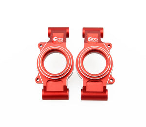 GDS Racing Rear Wheel Hub Carriers Red for Traxxas X-MAXX 1/5 RC Truck (2pc)