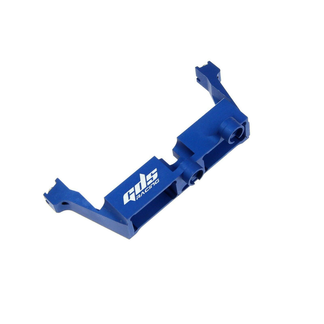 GDS Racing Aluminum Diff T-Lock Servo Mount For Traxxas TRX-4 RC Crawler Blue