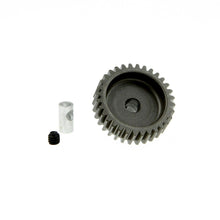 Load image into Gallery viewer, GDS Racing M0.8 32T Pinion Gear Steel for 1/8&quot; 3.175mm and 5mm Shaft