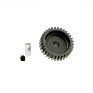 GDS Racing M0.8 32T Pinion Gear Steel for 1/8" 3.175mm and 5mm Shaft