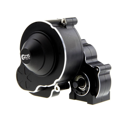 GDS Racing Alloy Gearbox w/ Gear Set Red for Axial SCX10 II Gen.2
