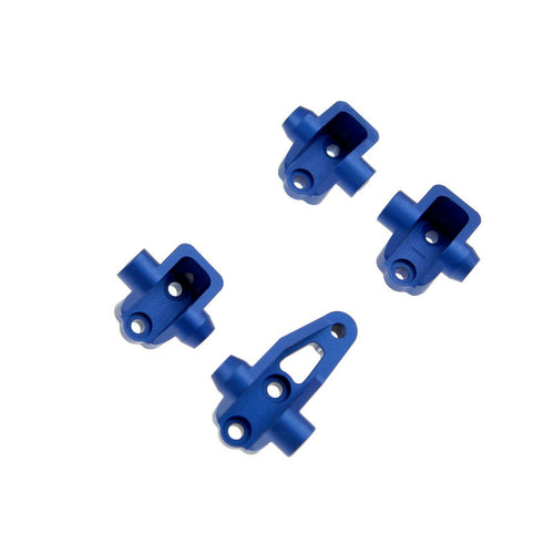GDS Racing CNC  Alloy Front&Rear Lower Link Shock Mount  For Traxxas Trx-4 Blue